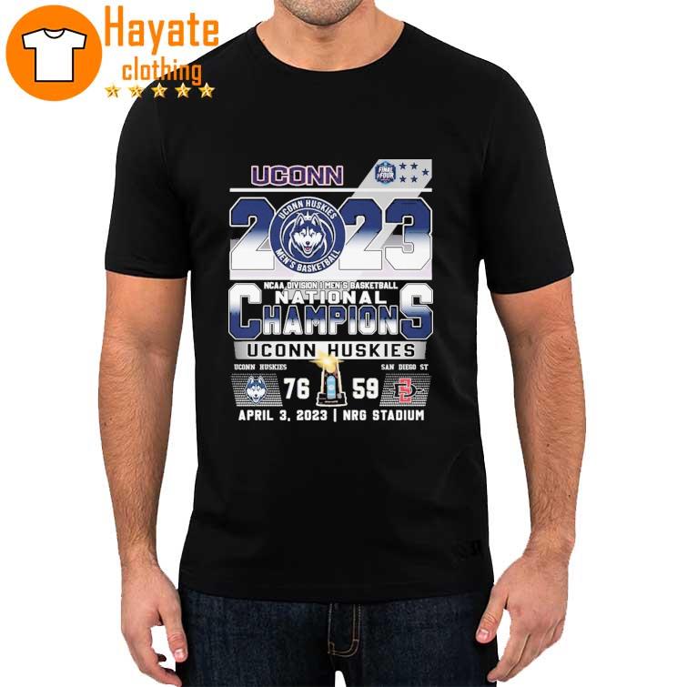 Uconn 2023 National Champions Skylines Shirt