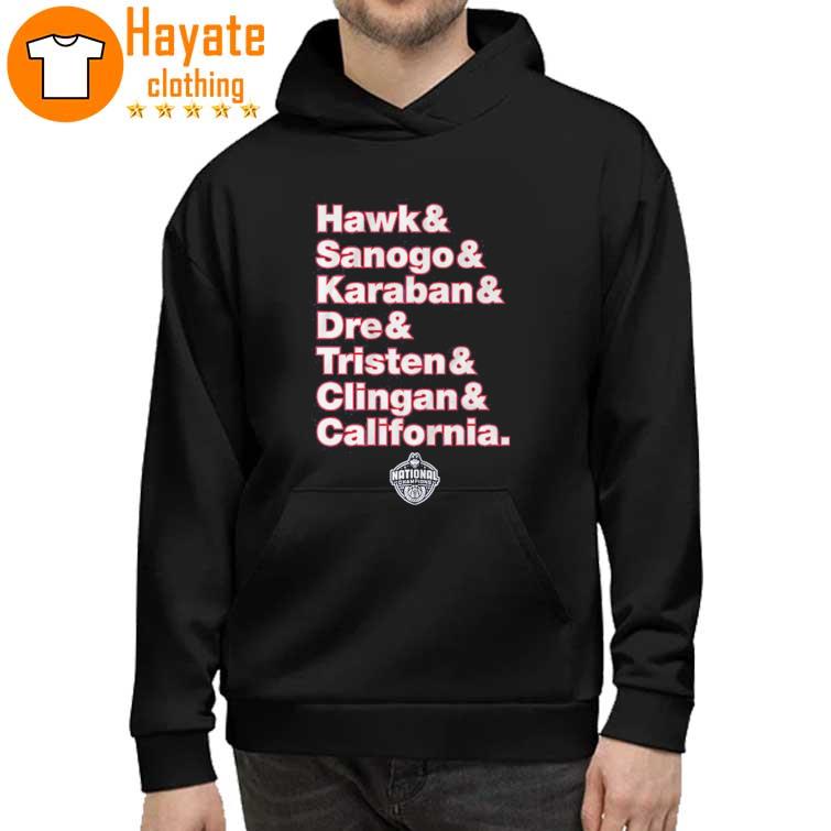 Uconn Huskies Hawk Sanogo Karaban Dre Tristen Clingan and California Shirt