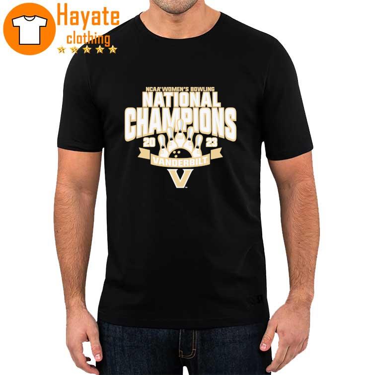Vanderbilt Commodores NCAA Women’s Bowling National Champions 2023 Shirt