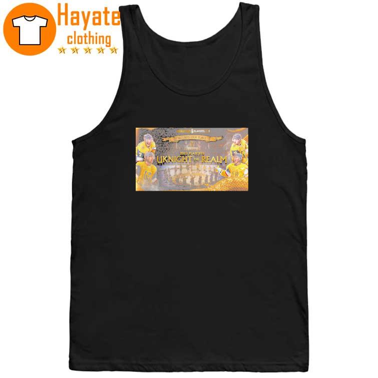 Vegas golden knights 2023 stanley cup playoffs uknight the realm Shirt Vegas golden knights 2023 stanley cup playoffs uknight the realm Shirt