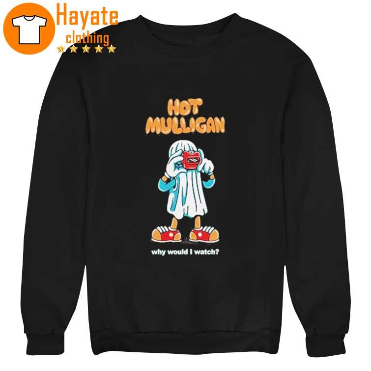 Wax Bodega Hot Mulligan Ghost Why Would I Watch Shirt Wax Bodega Hot Mulligan Ghost Why Would I Watch Shirt