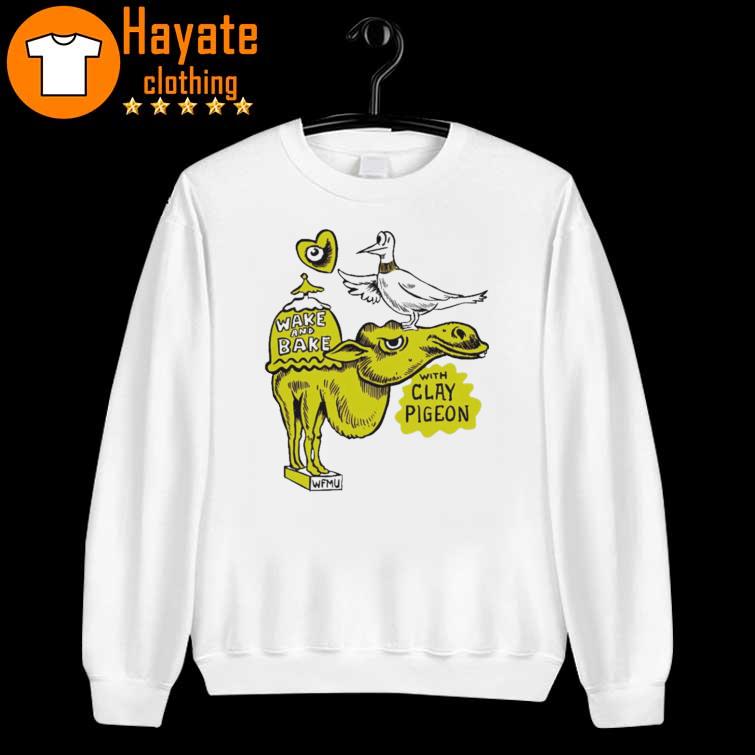 WFMU Wake and bake the once upon a time on sopwith with clay pigeon Shirt WFMU Wake and bake the once upon a time on sopwith with clay pigeon Shirt