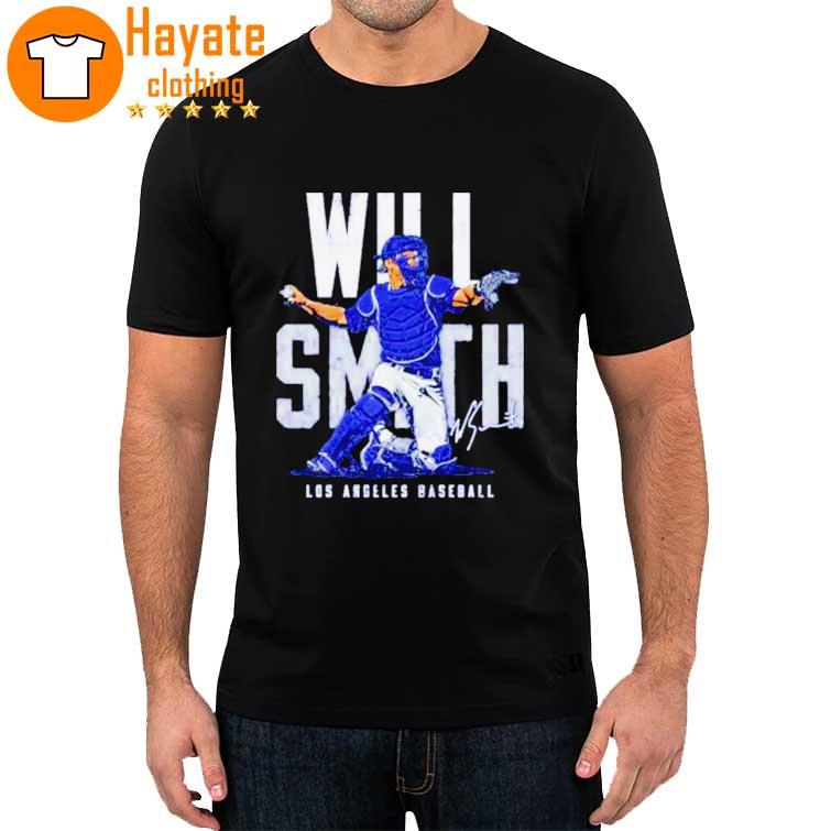 Will Smith Los Angeles Dodgers baseball name blocks Shirt