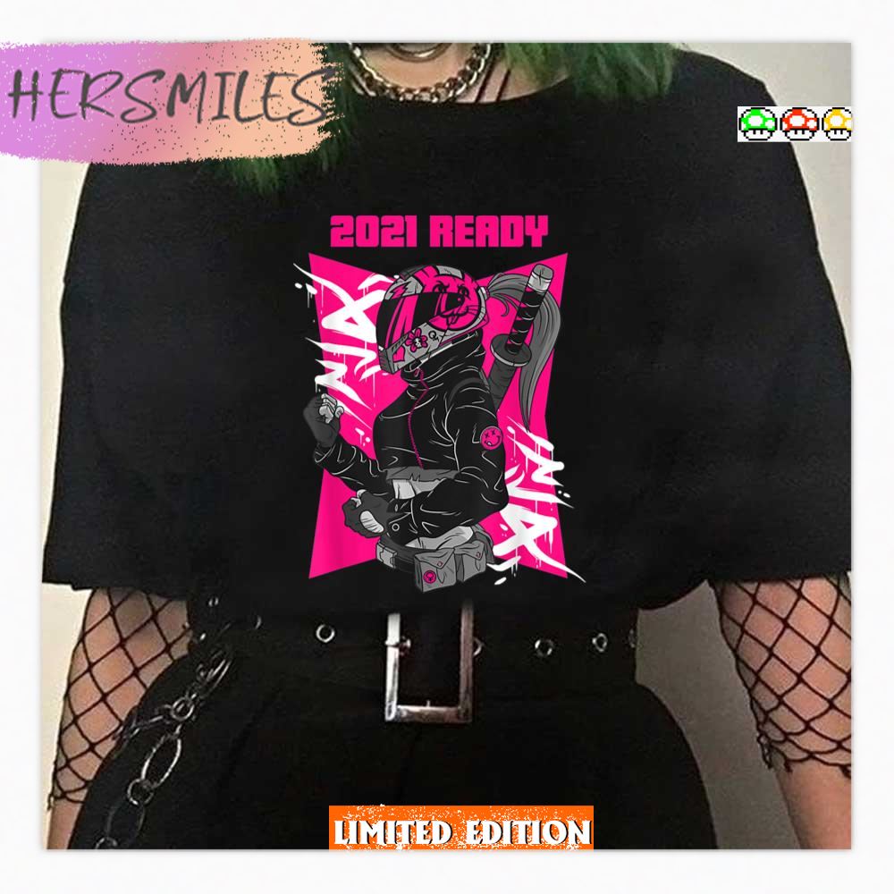 2021 Ready Anime New Year Motorcycle Helmet Hot Pink Shirt 2021 Ready Anime New Year Motorcycle Helmet Hot Pink Shirt