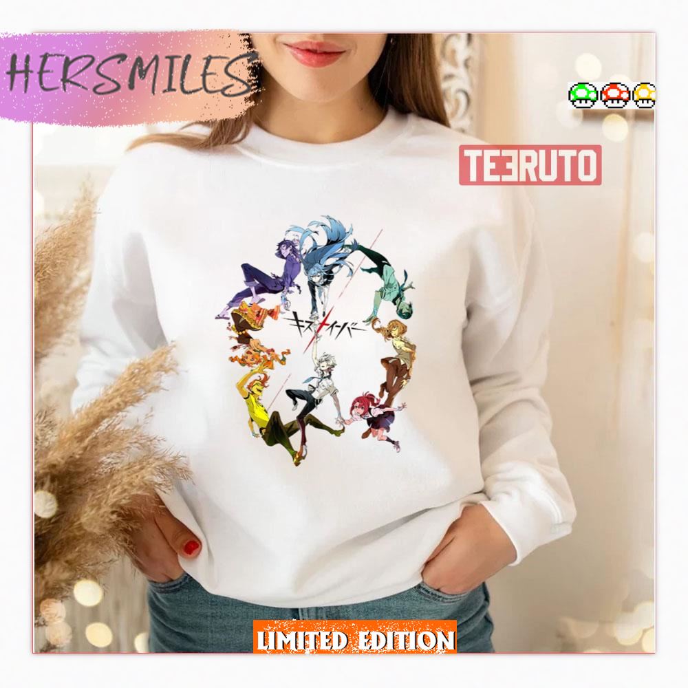 Aesthetic Anime Kiznaiver Graphic Shirt Aesthetic Anime Kiznaiver Graphic Shirt