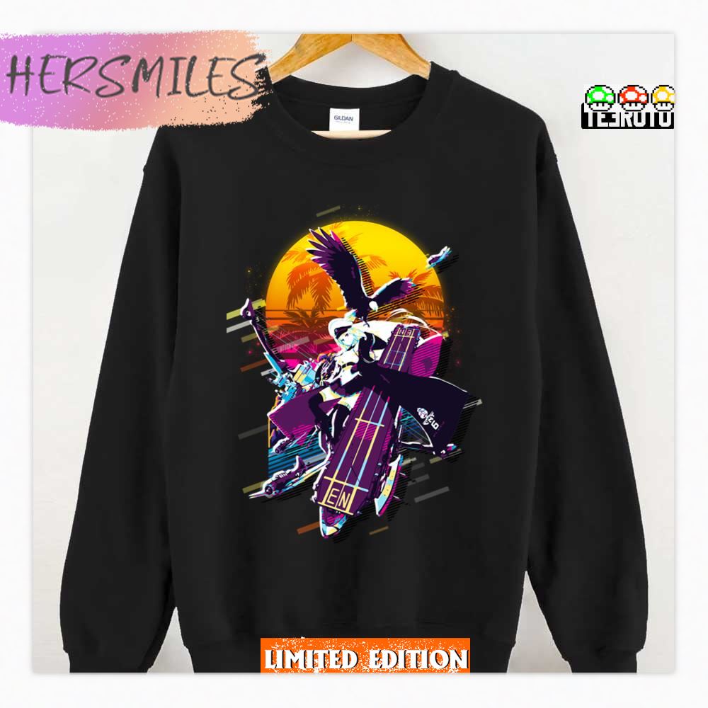 Aesthetic Retro Azur Lane Artwork Shirt Aesthetic Retro Azur Lane Artwork Shirt