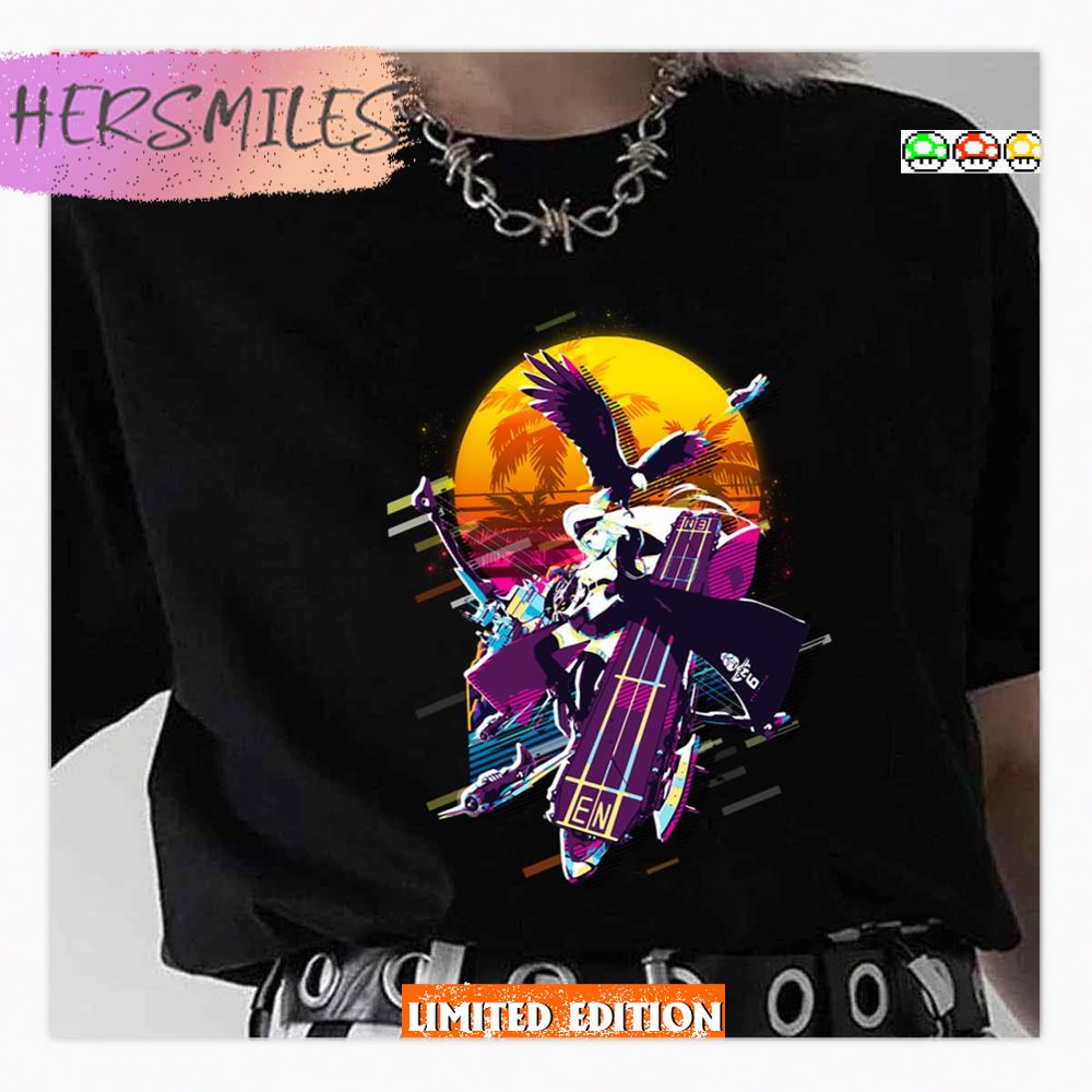 Aesthetic Retro Azur Lane Artwork Shirt