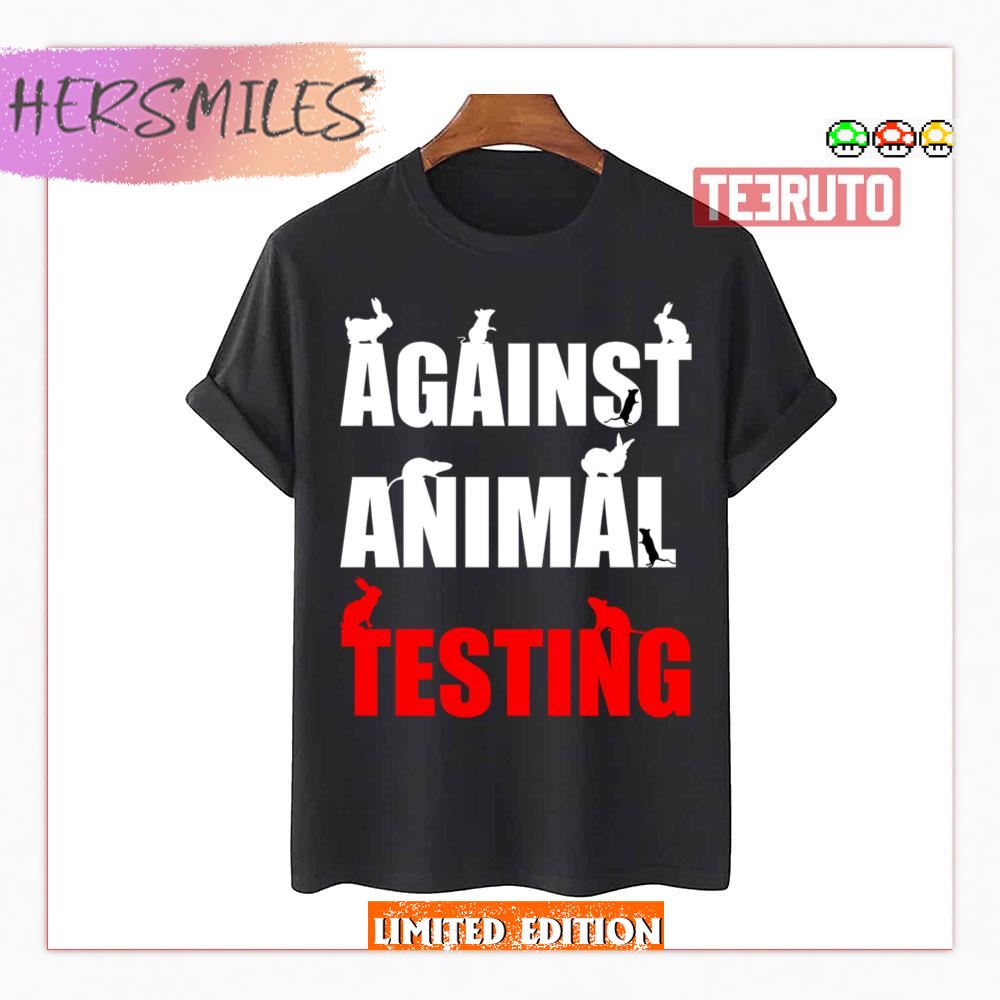 Against Animal Testing Graphic Shirt