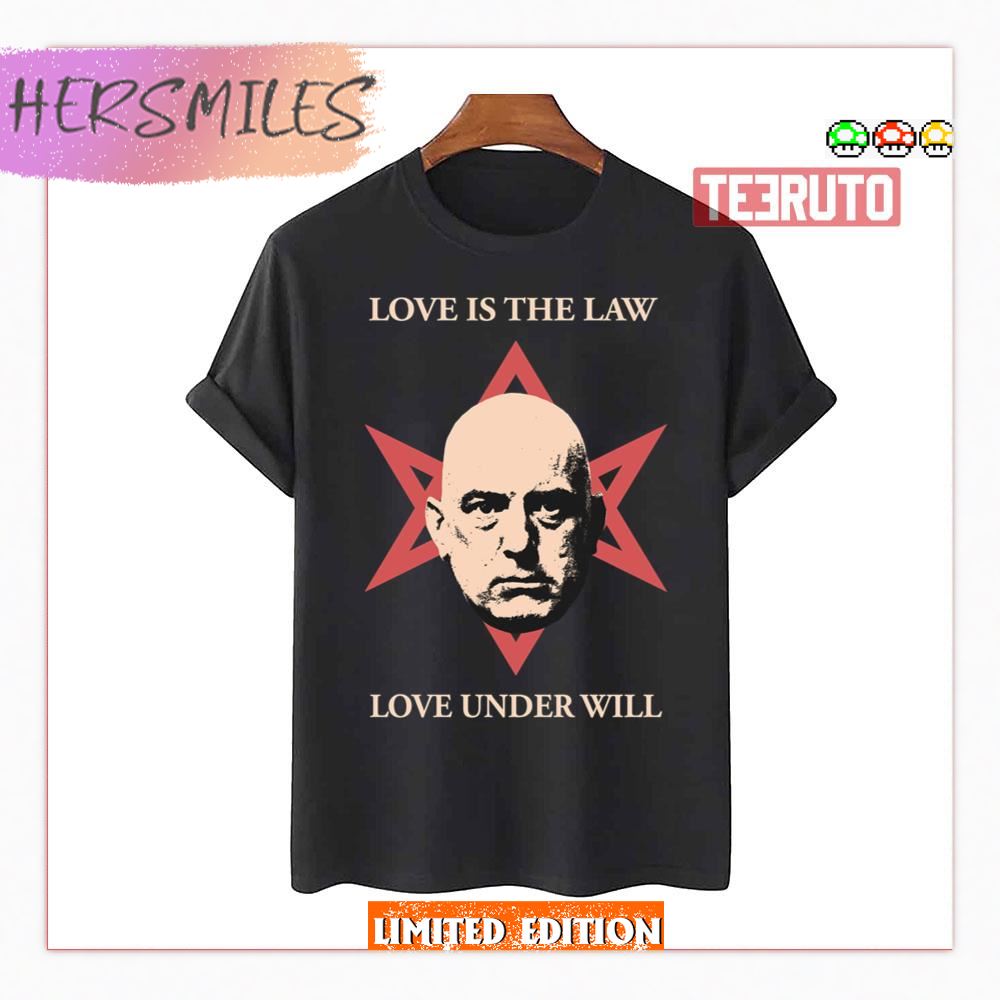 Aleister Crowley Tarot Card Shirt