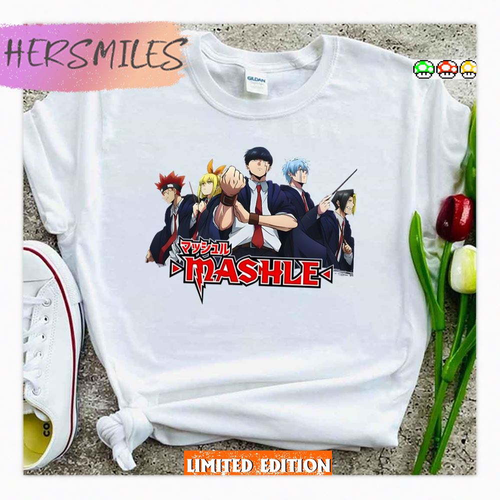 All Characters Mash Mashle Magic And Muscles Anime Shirt All Characters Mash Mashle Magic And Muscles Anime Shirt