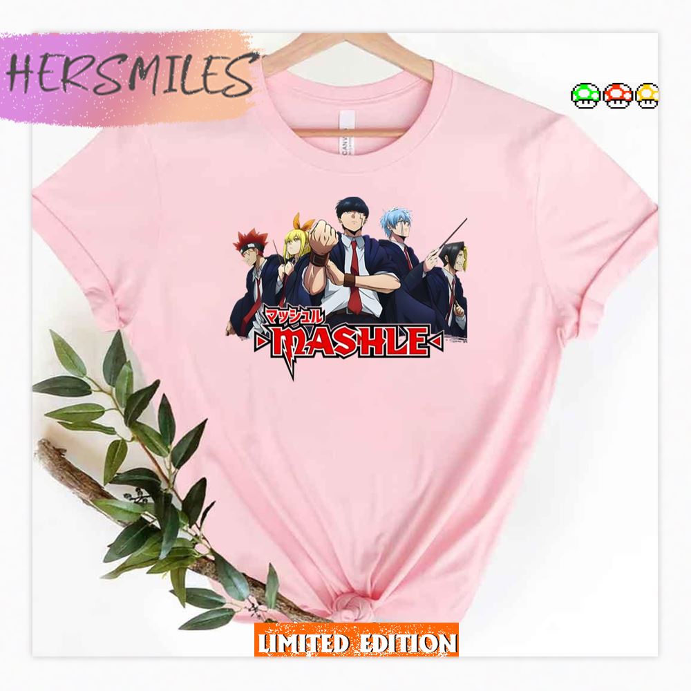 All Characters Mash Mashle Magic And Muscles Anime Shirt All Characters Mash Mashle Magic And Muscles Anime Shirt