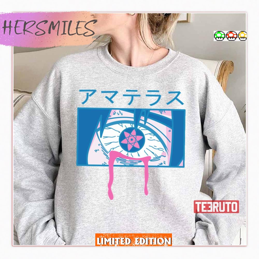 Amaterasu Eyes Uchiha Sasuke Naruto Shippuden Sweatshirt Amaterasu Eyes Uchiha Sasuke Naruto Shippuden Sweatshirt