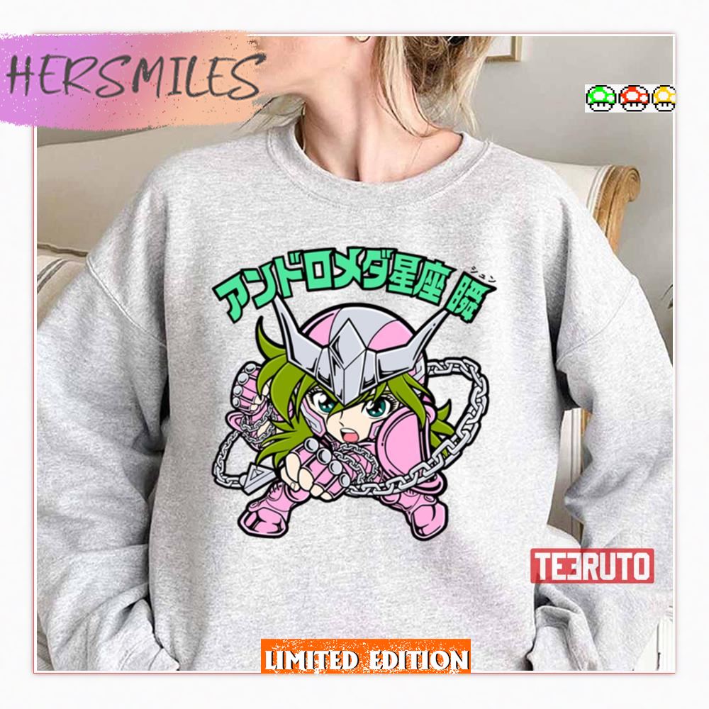 Andromeda Shun Saint Seiya Sweatshirt Andromeda Shun Saint Seiya Sweatshirt