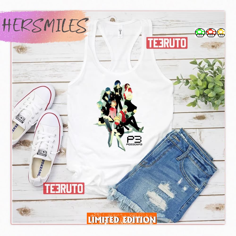 Anime Characters Persona Tank Top