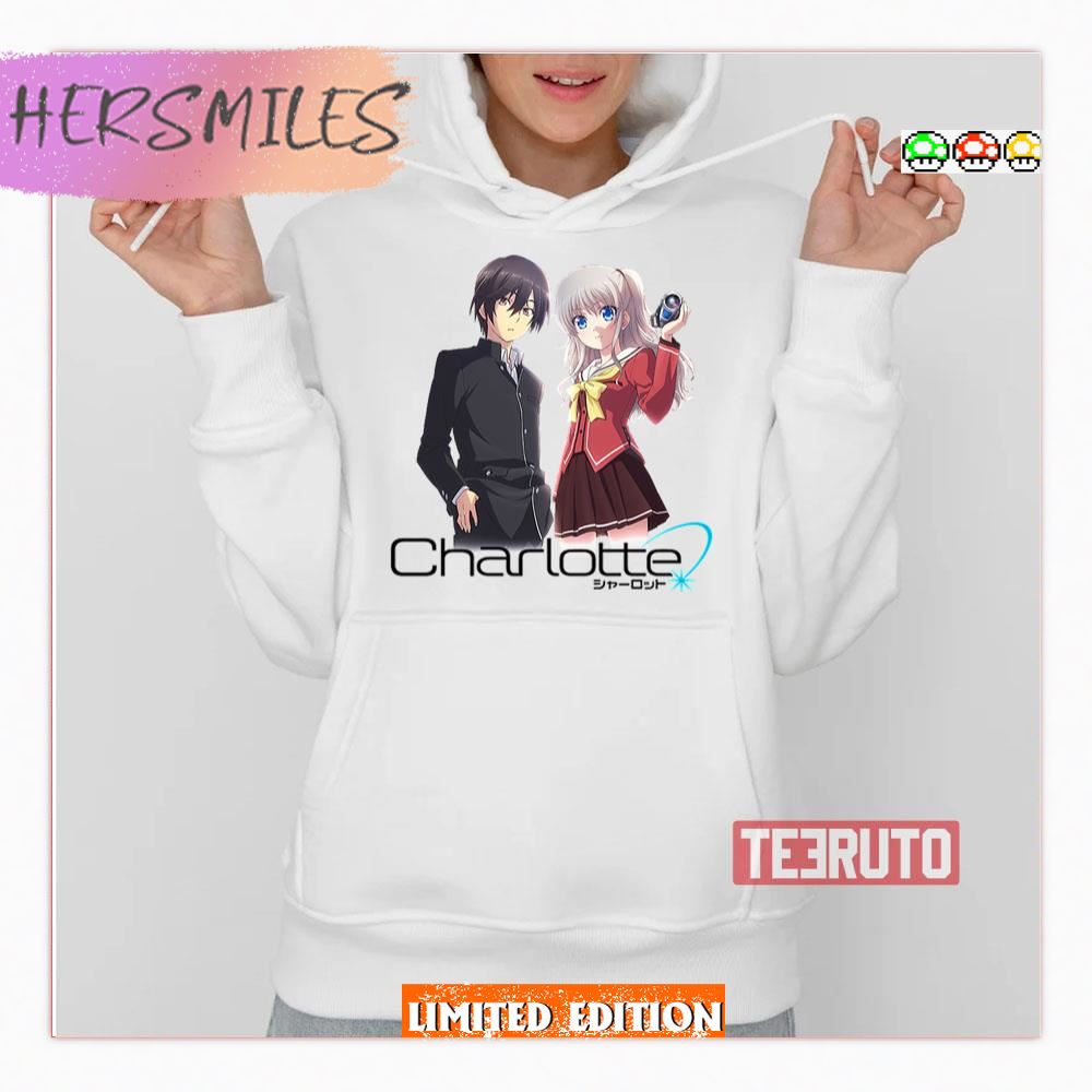 Anime Logo Kanji Text Charlotte Shirt