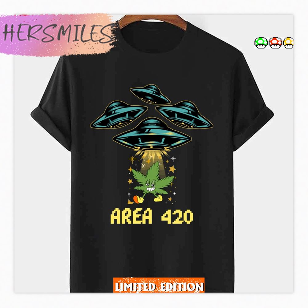 Area 420 Happy 420 Design Shirt