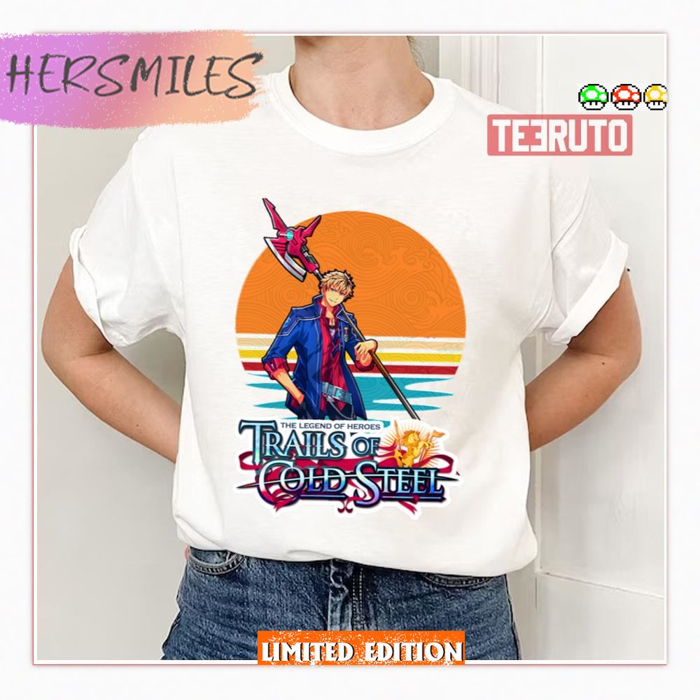 Ash Carbide Retro Circle Trails Of Cold Steel Shirt