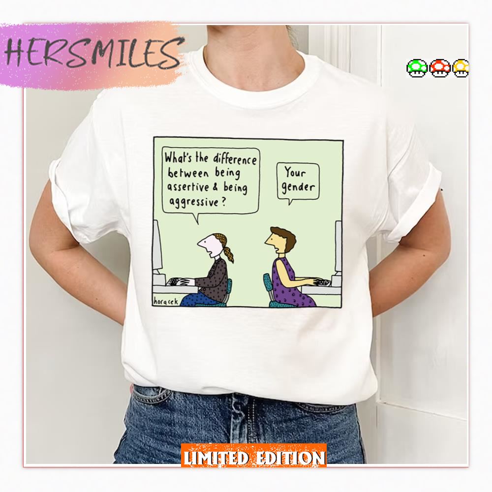 Assertive Aggressive Judy Horacek Sweatshirt Assertive Aggressive Judy Horacek Sweatshirt