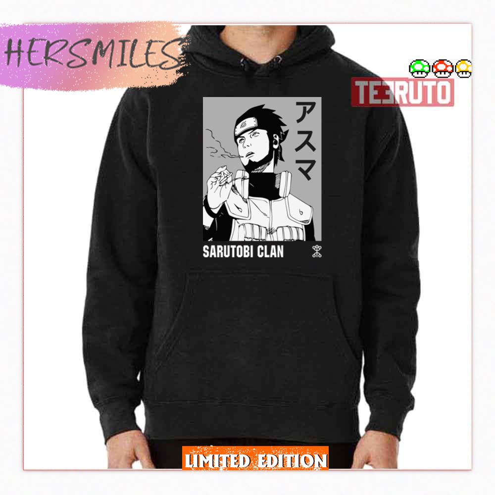 Asuma Sarutobi Graphic Art Naruto Shippuden Hoodie