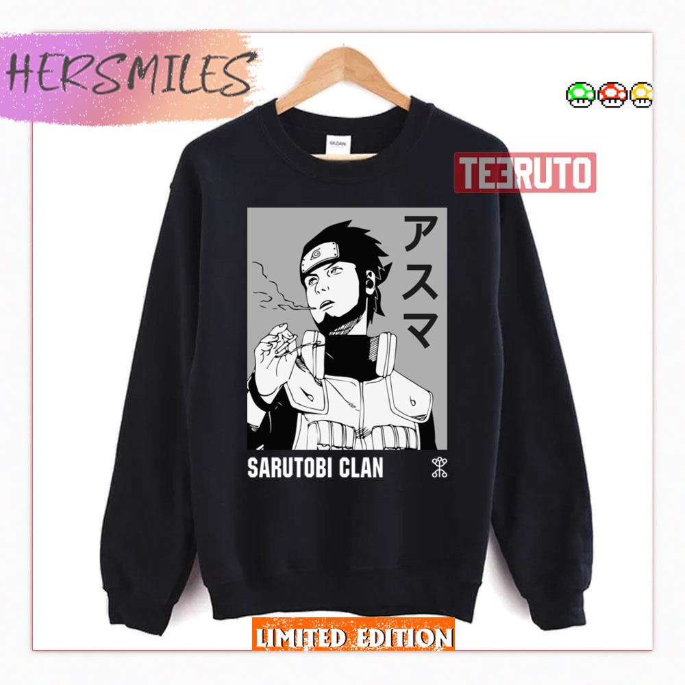 Asuma Sarutobi Graphic Art Naruto Shippuden Hoodie