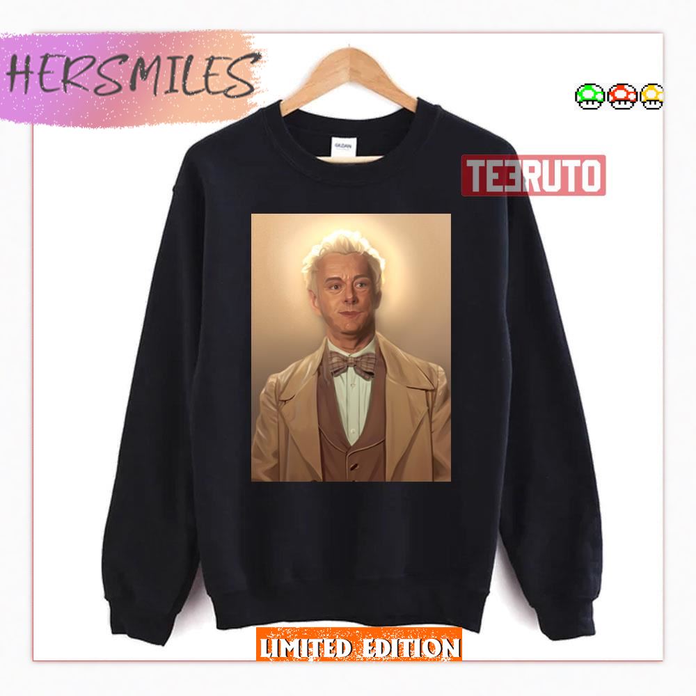 Aziraphale The Saint Good Omens Sweatshirt