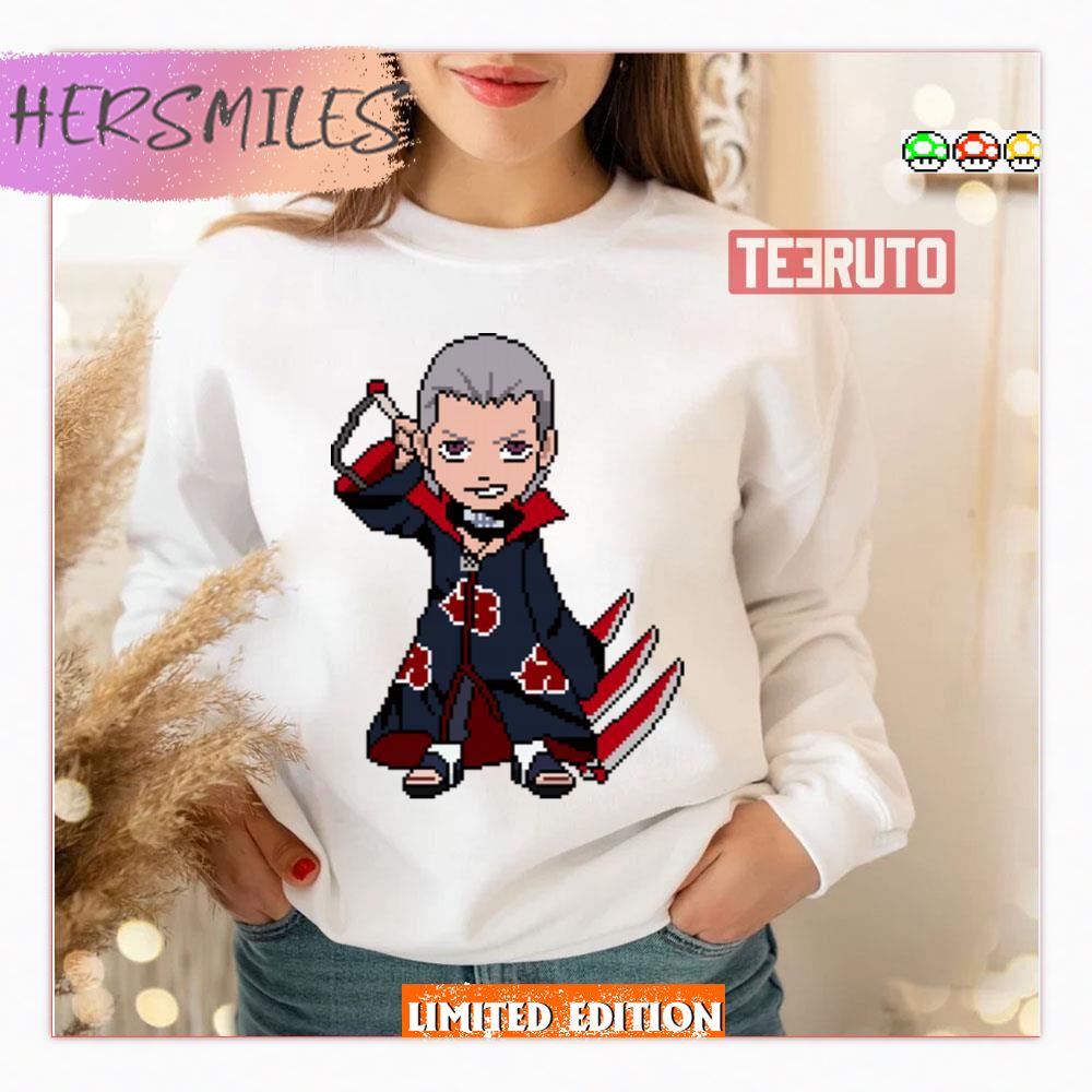 Baby Hidan Pixel Naruto Shippuden Sweatshirt