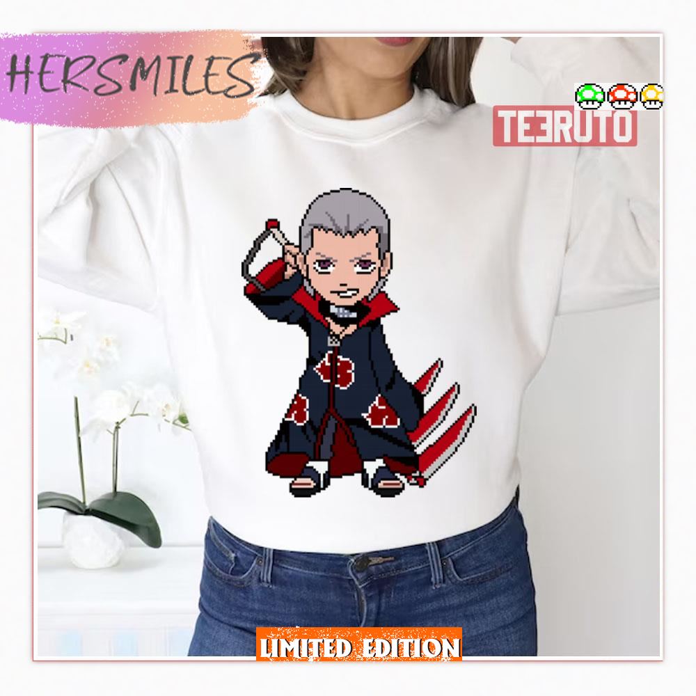 Baby Hidan Pixel Naruto Shippuden Sweatshirt