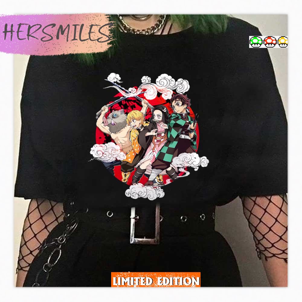 Baddes Hell Demon Slayer Gang Shirt Baddes Hell Demon Slayer Gang Shirt