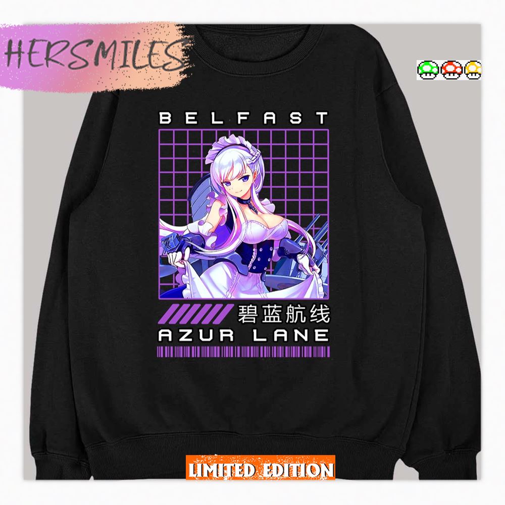 Belfast Vintage Azur Lane Awesome For Fan Shirt