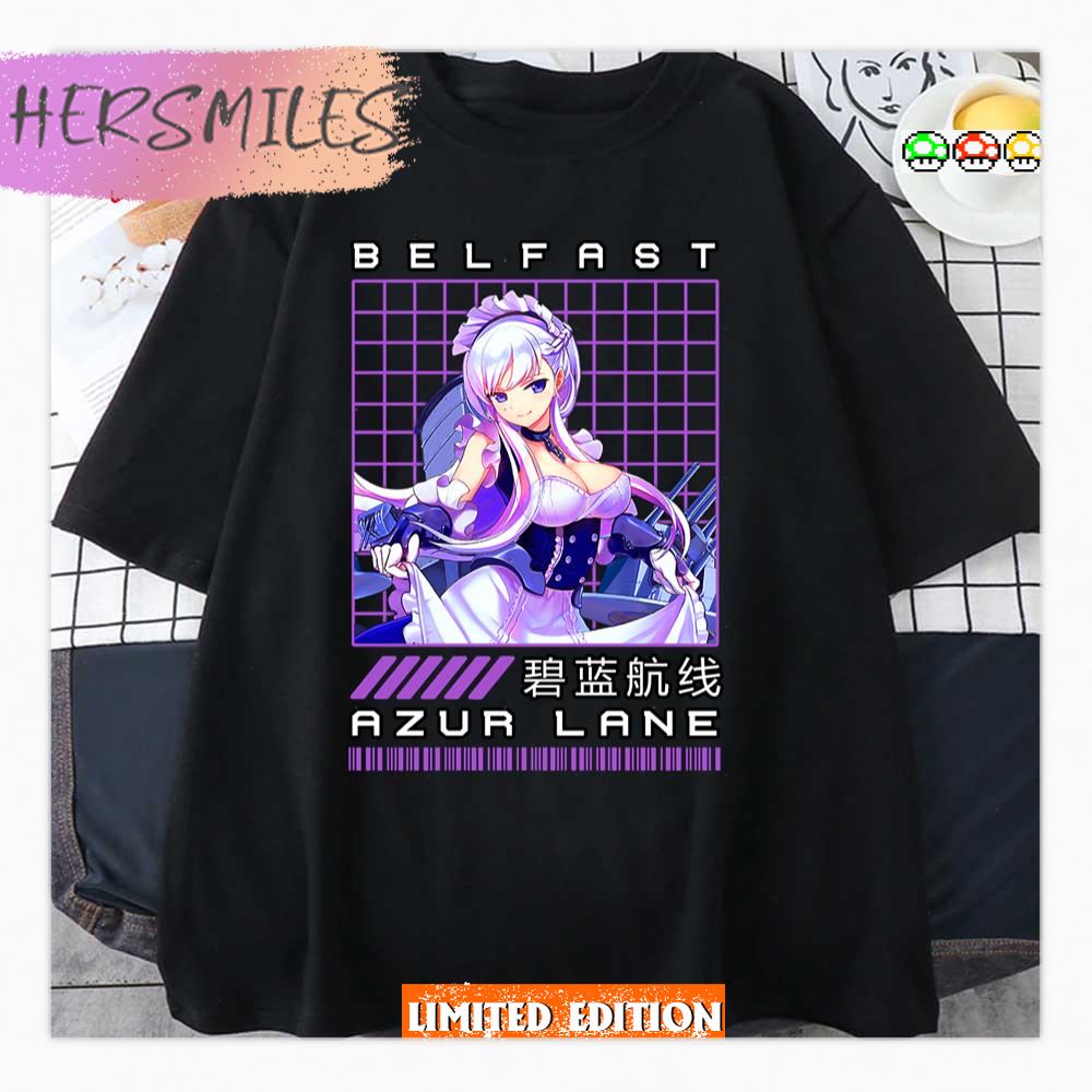 Belfast Vintage Azur Lane Awesome For Fan Shirt