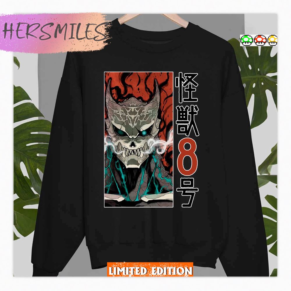 Best Art Of Kafka Hibino Kaiju No 8 Black Shirt Best Art Of Kafka Hibino Kaiju No 8 Black Shirt