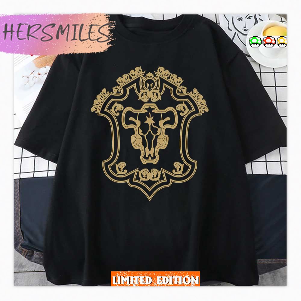 Black Bull Symbol Black Clover Anime Shirt