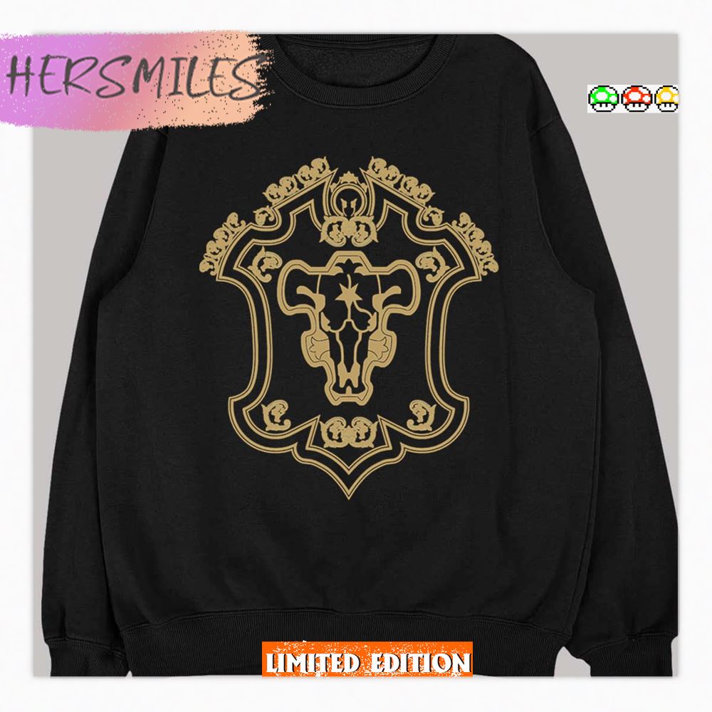 Black Bull Symbol Black Clover Anime Shirt