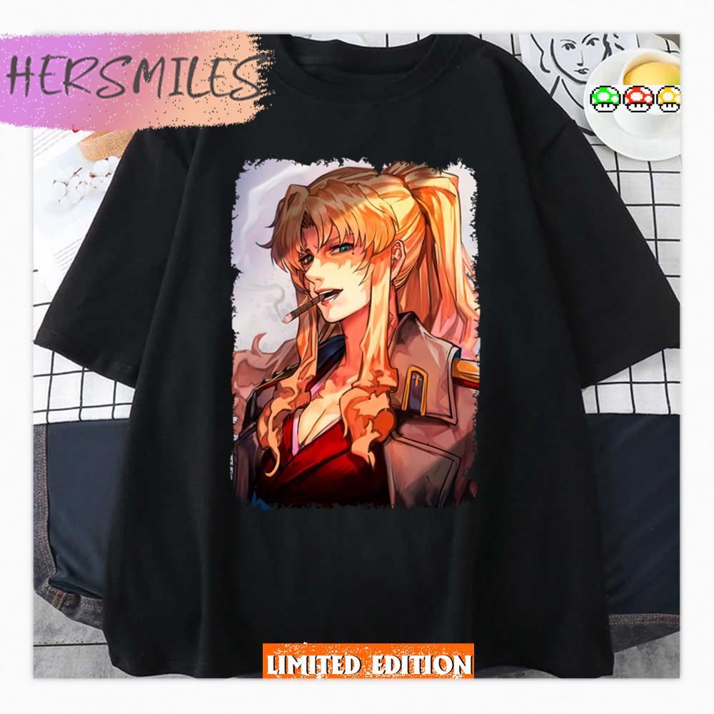 Black Lagoon Balalaika Smoking Girl Shirt
