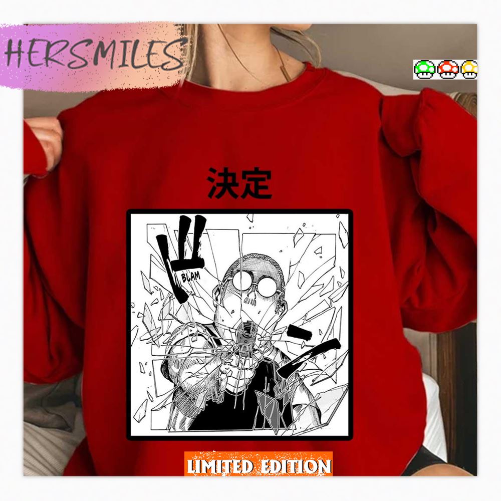 Blam Sakamoto Sakamoto Days Artwork Shirt Blam Sakamoto Sakamoto Days Artwork Shirt