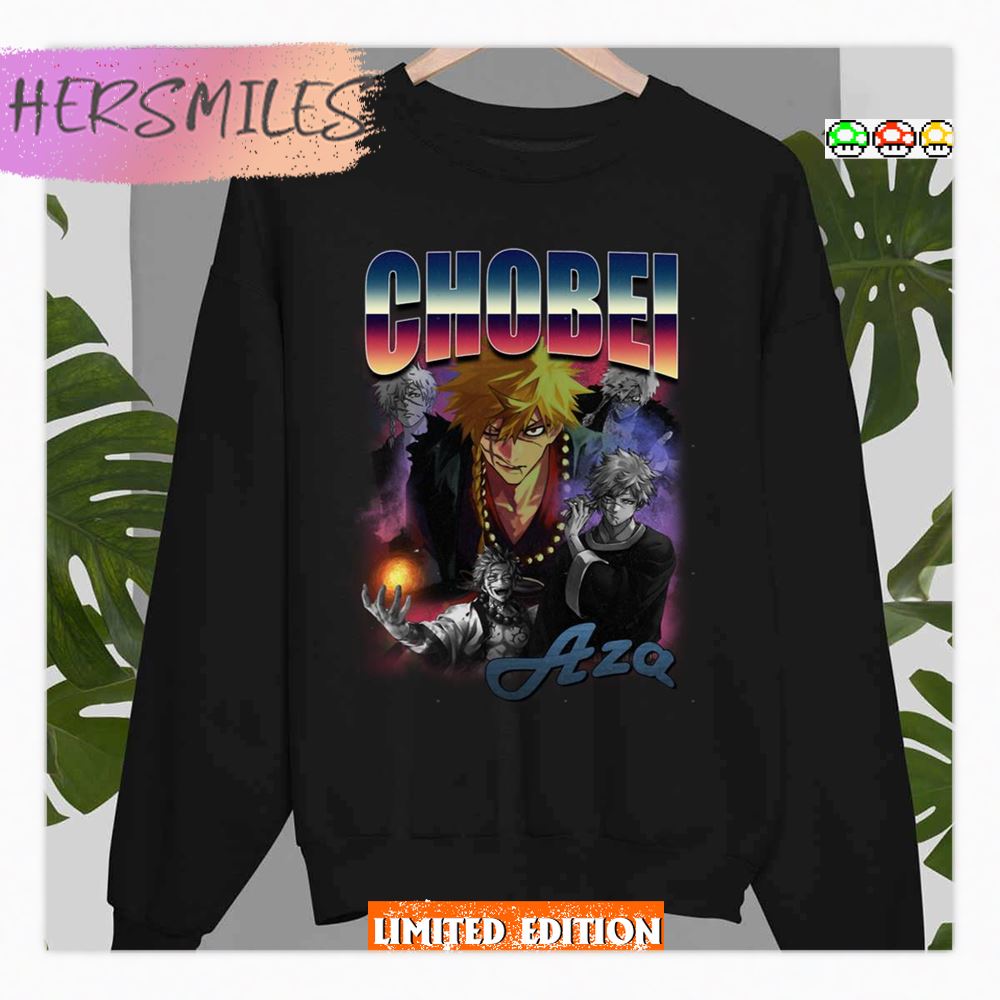 Bootleg 90s Hell's Paradise Jigokuraku Aza Chobei Vintage Design Shirt Bootleg 90s Hell's Paradise Jigokuraku Aza Chobei Vintage Design Shirt