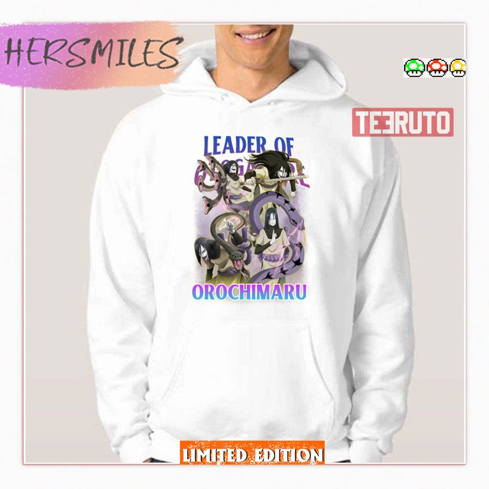 Bootleg Anime Orochimaru Naruto Shippuden Hoodie