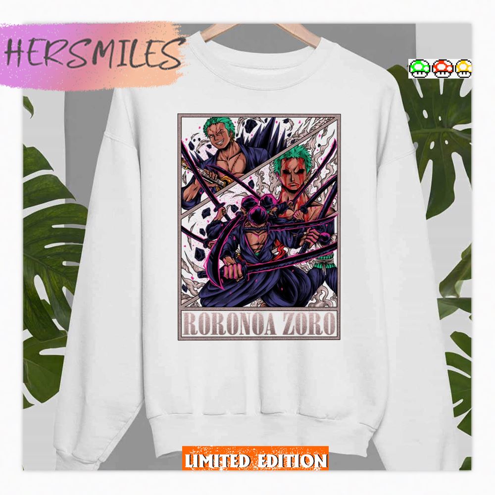 Born In The East Blue Roronoa Zoro One Piece Shirt Born In The East Blue Roronoa Zoro One Piece Shirt