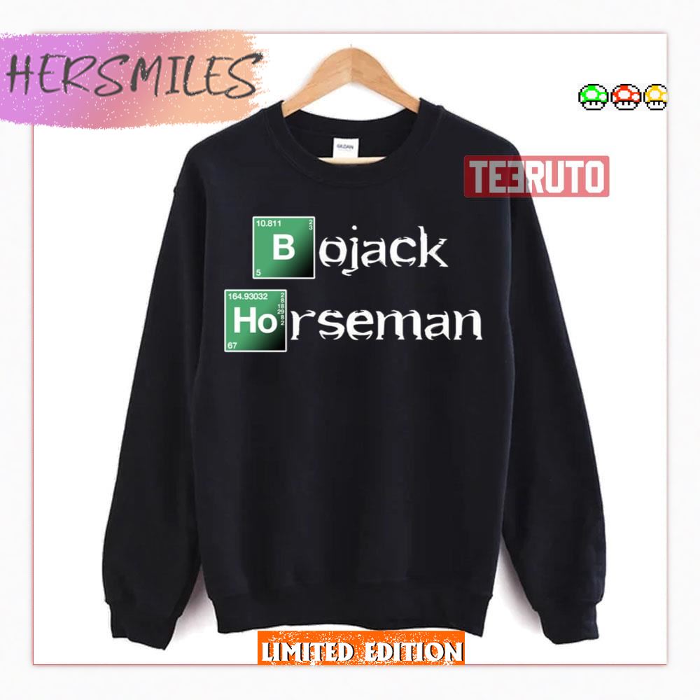 Breaking Bojack Logo Breaking Bad Bojack Horseman Shirt Breaking Bojack Logo Breaking Bad Bojack Horseman Shirt
