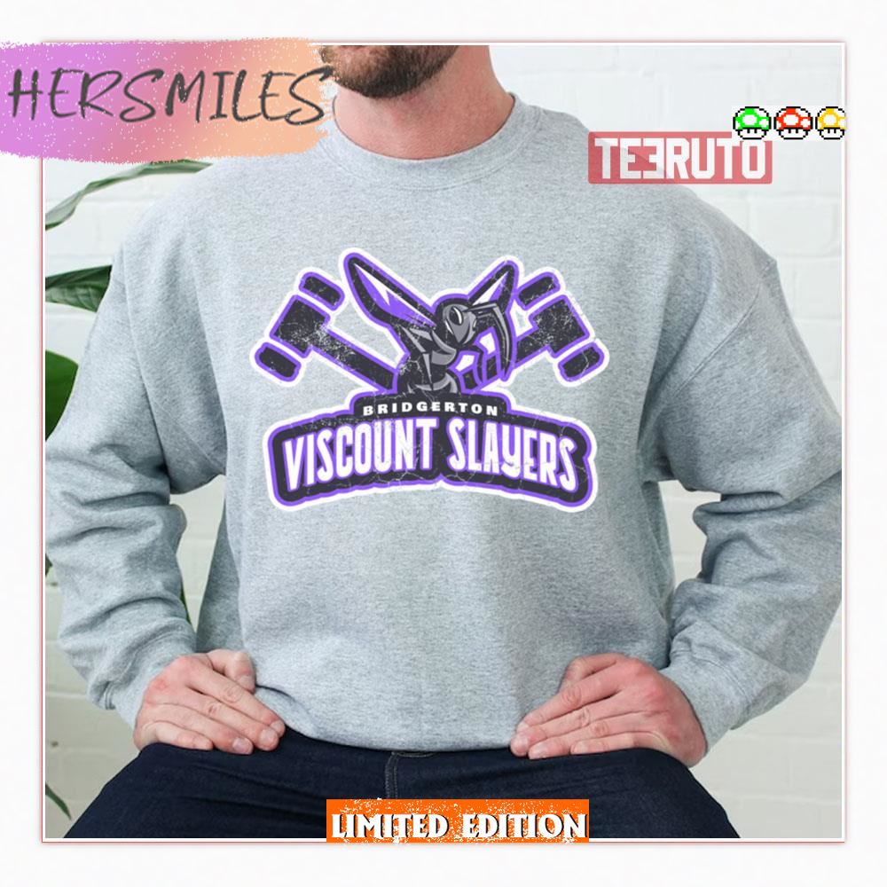 Bridgerton Viscount Slayers Croquet Team Logo Sweatshirt