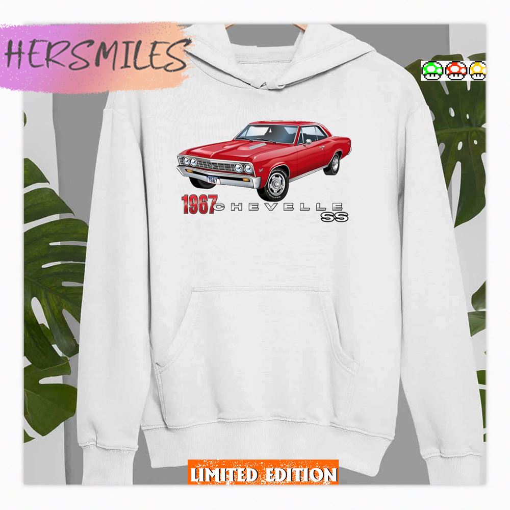Bright Red 1967 Chevelle Super Sport Shirt