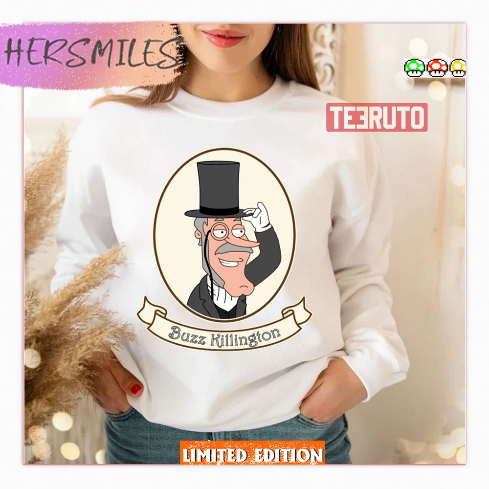 Buzz Killington Portrait Family Guy Shirt Buzz Killington Portrait Family Guy Shirt