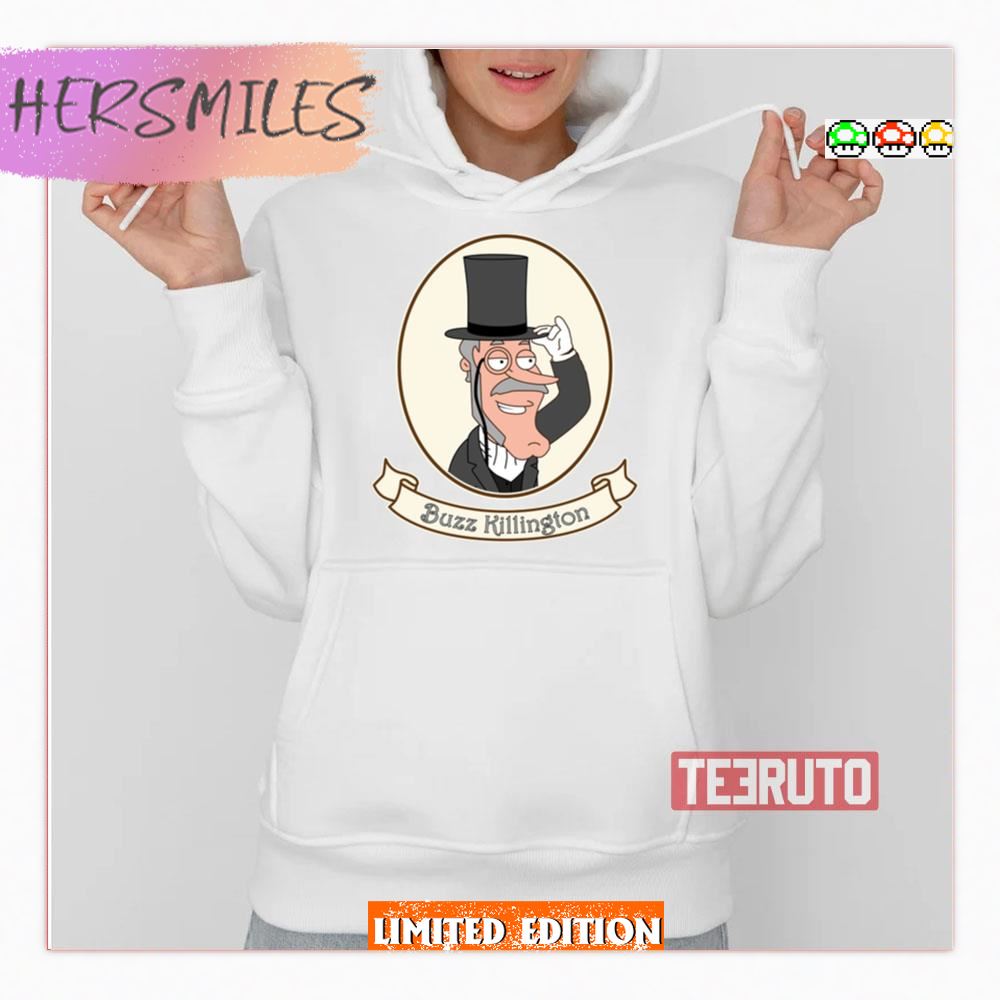 Buzz Killington Portrait Family Guy Shirt