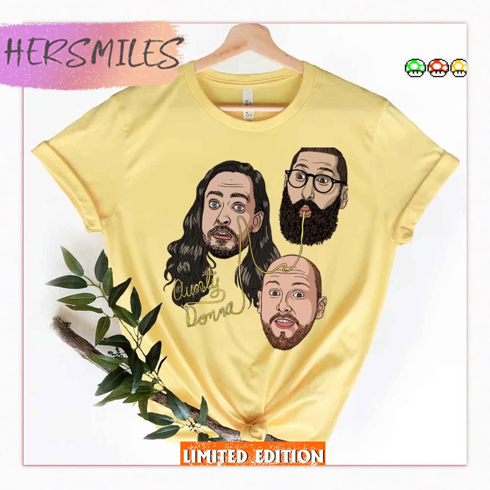Cartoon Art Aunty Donna Shirt
