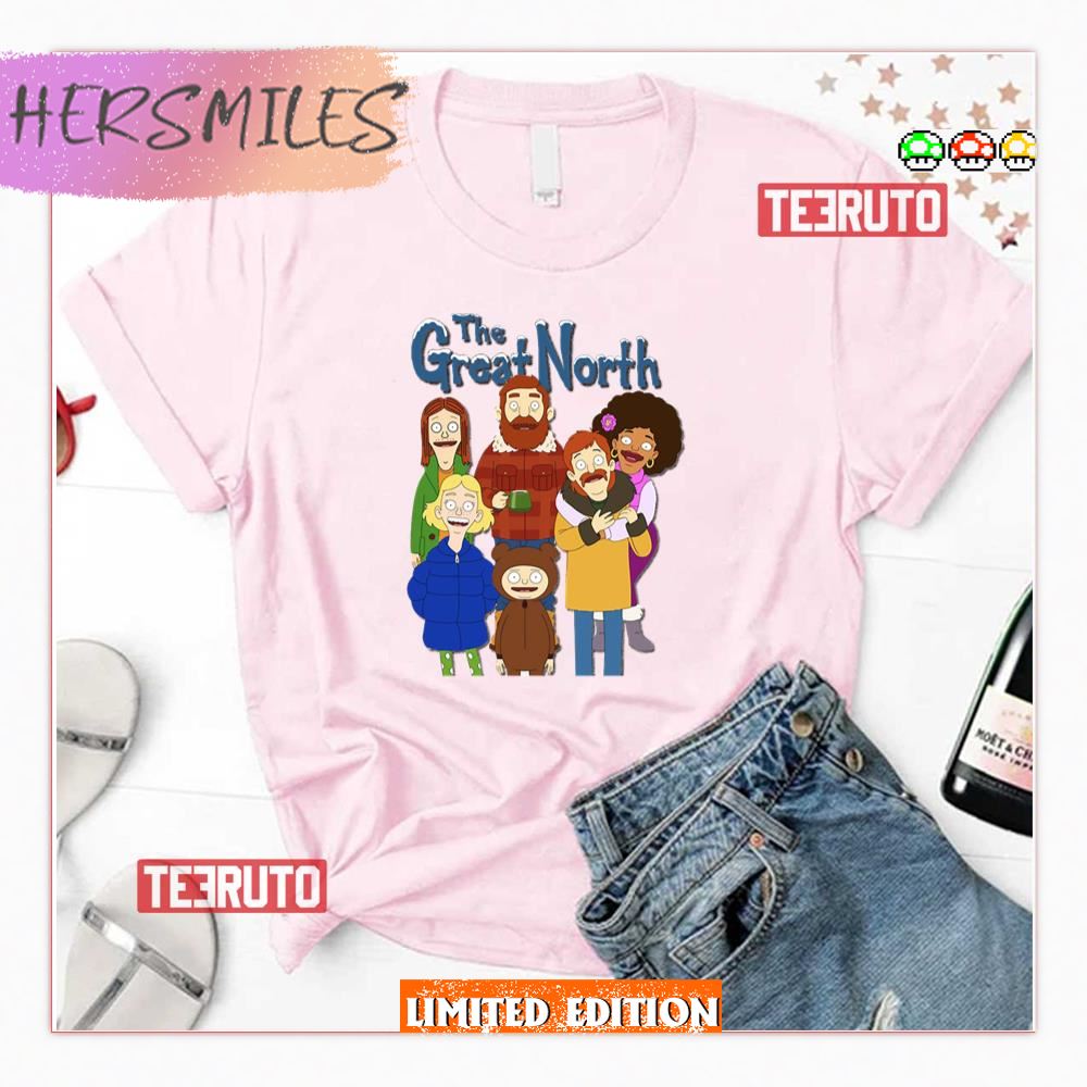 Cartoon Art The Great North Graphic Shirt