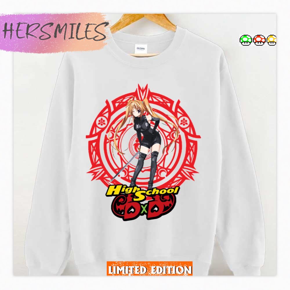 Character Irina Shido Of High School Dxd Anime Logo Shirt Character Irina Shido Of High School Dxd Anime Logo Shirt