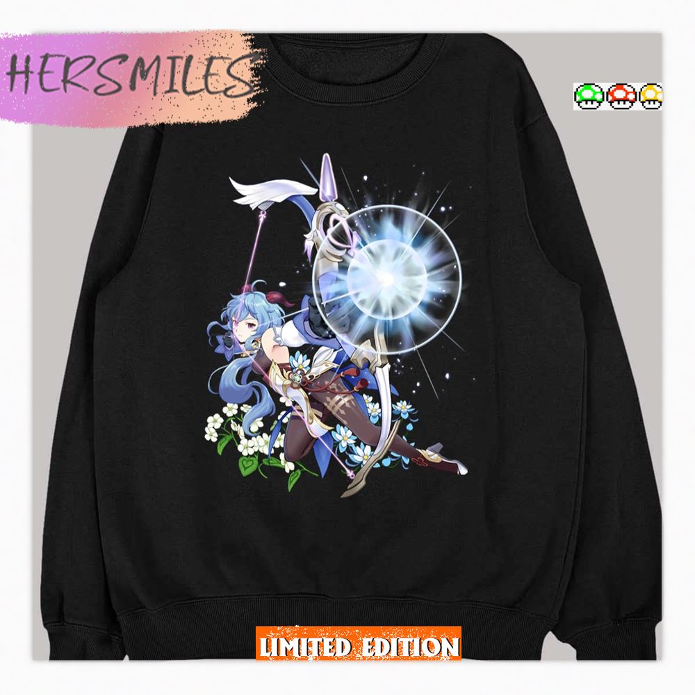Charge Shot Genshin Impact Ganyu Art Shirt