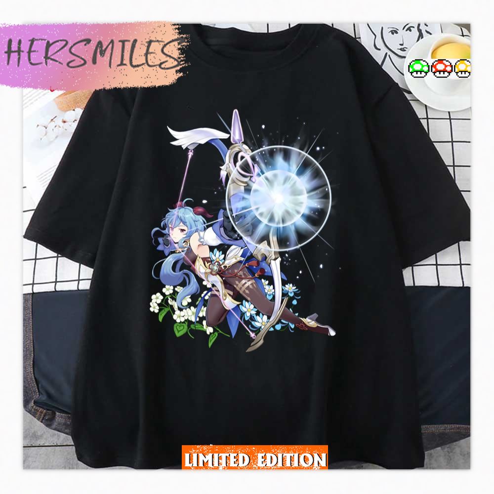 Charge Shot Genshin Impact Ganyu Art Shirt