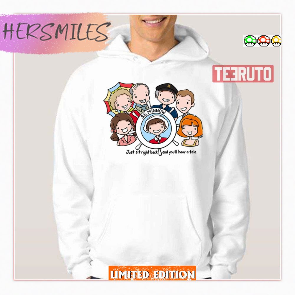 Chibi Design Gilligan’s Island Casts Shirt