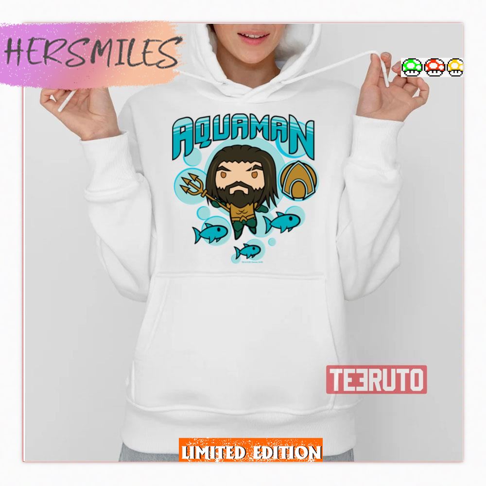 Chibi Undersea Graphic Aquaman Tank Top Chibi Undersea Graphic Aquaman Tank Top
